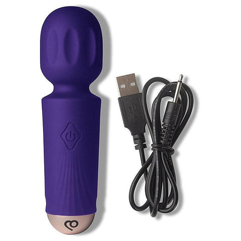 Rechargeable Mini Body Wand Massager by Rocks Off - Body Wands