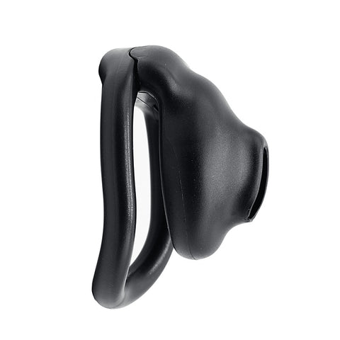 Love In Leather Micro Cock Cage with Urethral Opening - Male Chastity