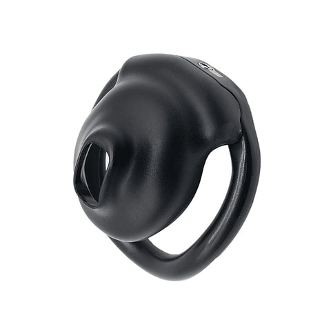 Love In Leather Micro Cock Cage with Urethral Opening - Male Chastity