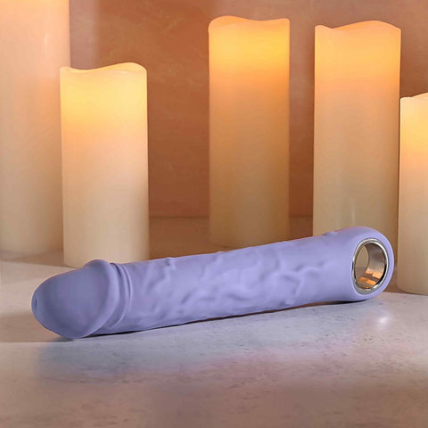 LARGE PURPLE FANTASY USB Rechargeable Vibrator by Evolved - G-Spot Vibrators