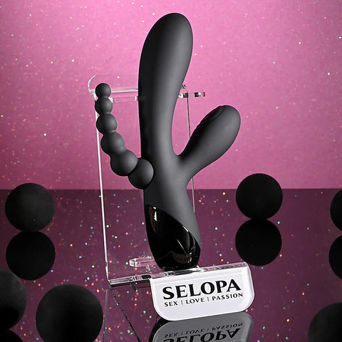 Evolved Selopa TRIPLE ACES Rechargeable Triple Stimulator Vibe - G-Spot Vibrators