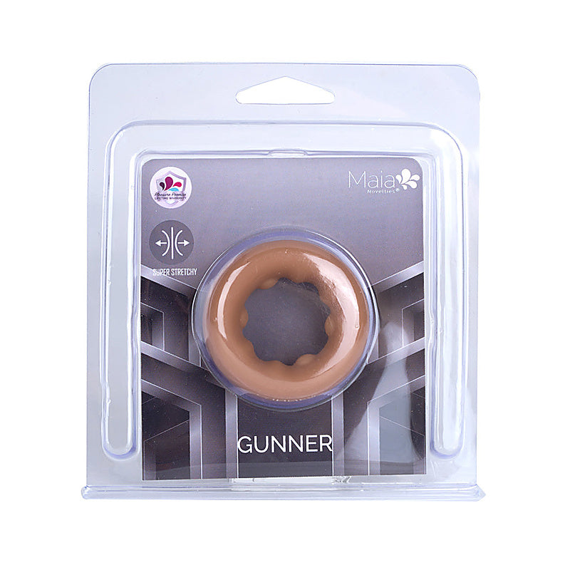 GUNNER Super Stretchy Silicone Cock Ring by Maia Toys - Stretchy Cock Rings