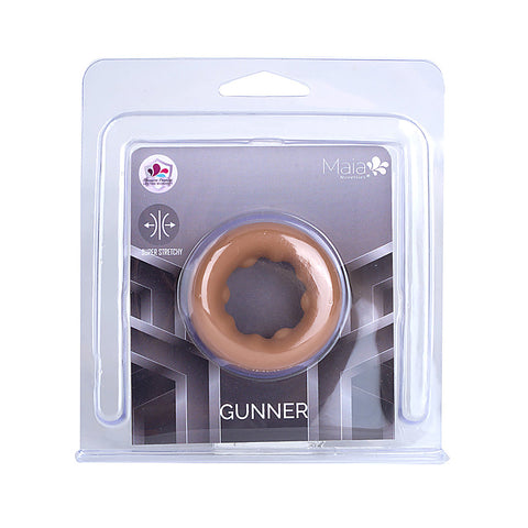 GUNNER Super Stretchy Silicone Cock Ring by Maia Toys - Stretchy Cock Rings