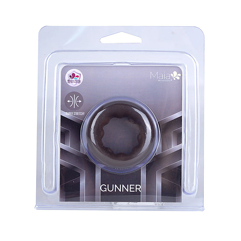 GUNNER Super Stretchy Silicone Cock Ring by Maia Toys - Stretchy Cock Rings