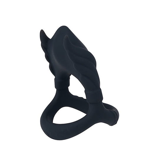 Maia ROCKY USB Rechargeable Vibrating Cock & Balls Ring - Vibrating Cock Rings
