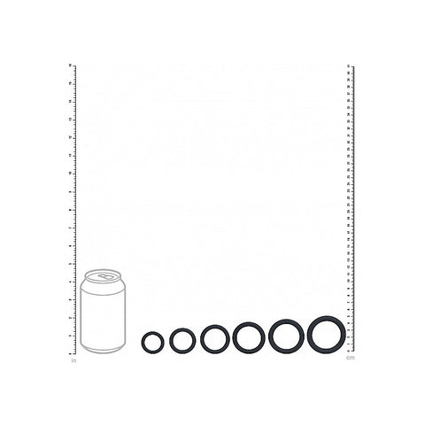 LEVELZ Classic Silicone Cock Ring Set by Shots Toys - Cock Ring Sets