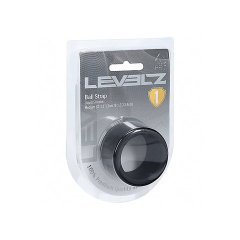 LEVELZ Liquid Silicone Stretchy Ball Strap by Shots Toys - Stretchy Cock Rings