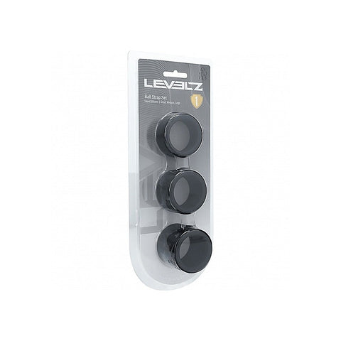 LEVELZ Liquid Silicone Ball Strap Set by Shots Toys - Cock Ring Sets
