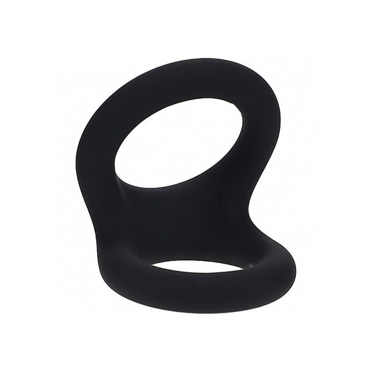 Double O Silicone Cock and Balls Rings by Shots Toys - Stretchy Cock Rings