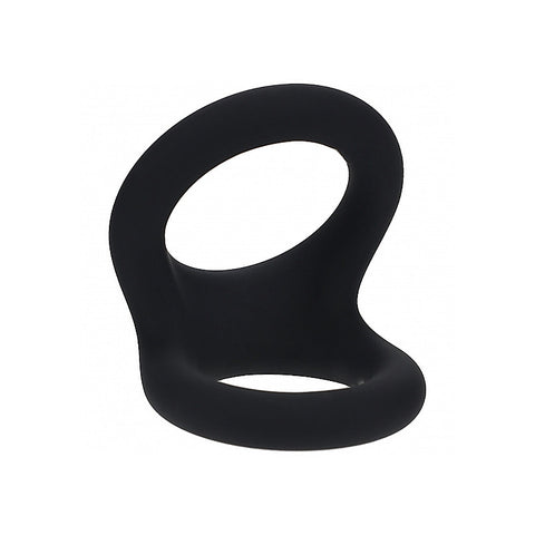 Double O Silicone Cock and Balls Rings by Shots Toys - Stretchy Cock Rings