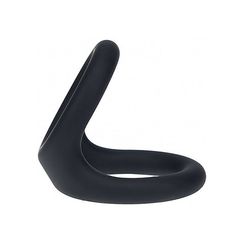 Double O Silicone Cock and Balls Rings by Shots Toys - Stretchy Cock Rings