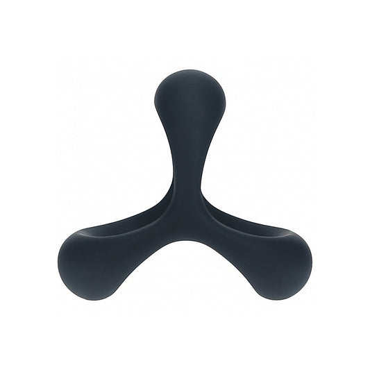 Tri O Ergo Silicone Cock and Balls Cock Rings by Shots Toys - Stretchy Cock Rings