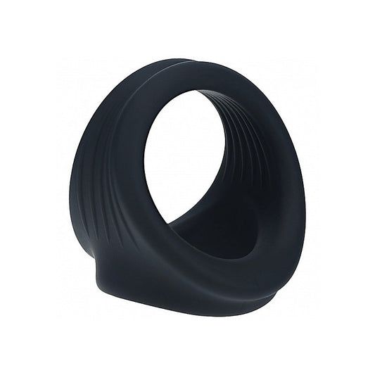 Shots LEVELZ Stretchy Silicone Cock and Ball Harness - Stretchy Cock Rings