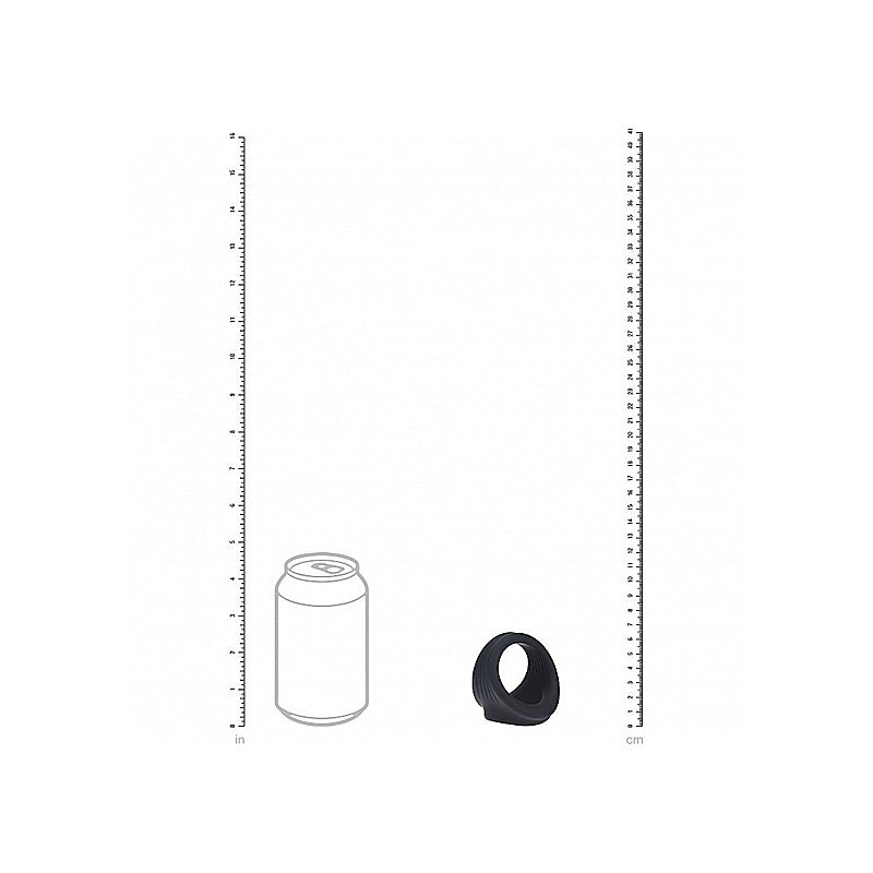 LEVELZ Stretchy Silicone Cock and Ball Harness by Shots Toys - Stretchy Cock Rings