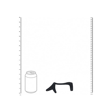 Tri O Silicone Shaft Cock and Ball Ring by Shots Toys - Stretchy Cock Rings