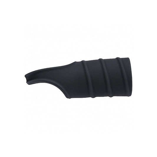 Shots LEVELZ Silicone Cock Ring and Ribbed Sleeve - Stretchy Cock Rings