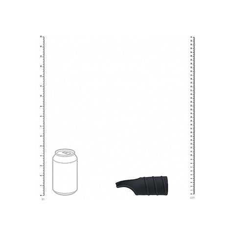 LEVELZ Silicone Cock Ring and Ribbed Sleeve by Shots Toys - Stretchy Cock Rings