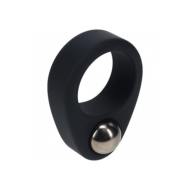 Shots LEVELZ Single Weighted Ball Mens Cock Ring - Stretchy Cock Rings