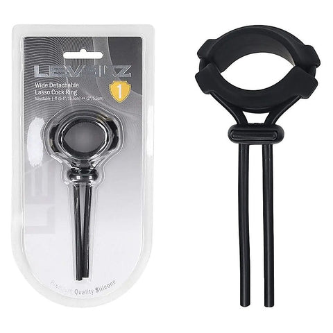 Wide Detachable Lasso Cock Ring by Shots Toys - Stretchy Cock Rings