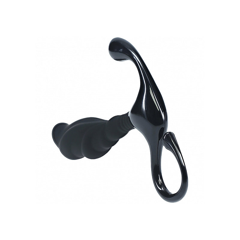 Rippled with Hard Loop Prostate Massager by Shots Toys - Prostate Toys
