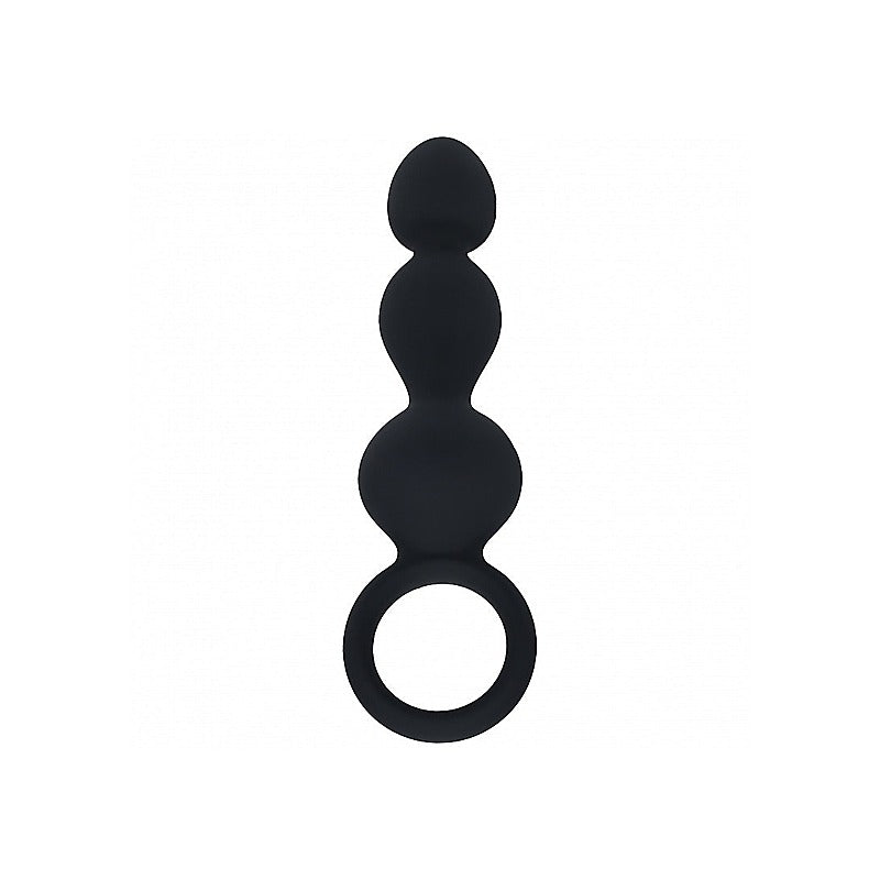 LEVELZ Beaded Silicone Anal Probe by Shots Toys - Anal Beads and Balls