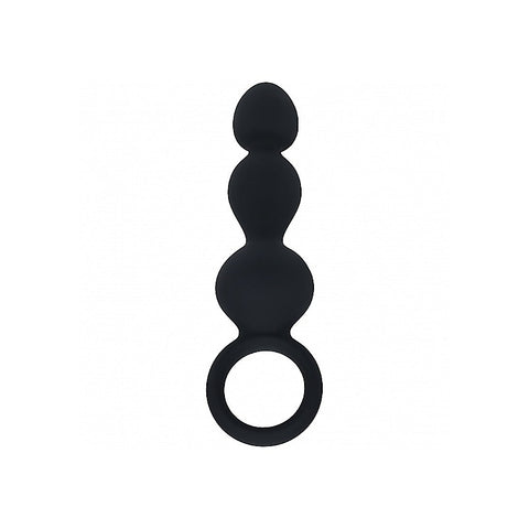 LEVELZ Beaded Silicone Anal Probe by Shots Toys - Anal Beads and Balls