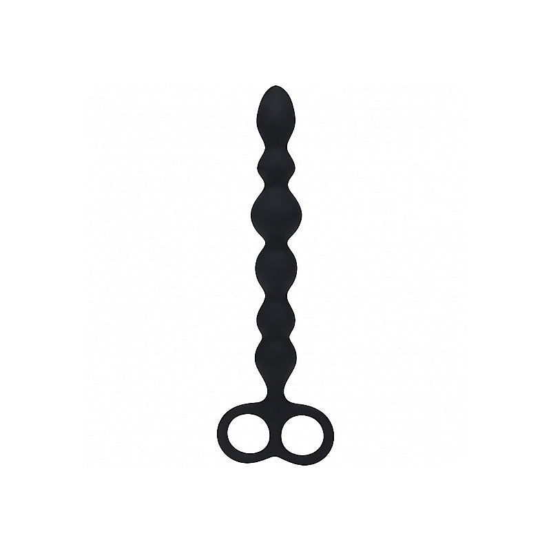 LEVELZ Beaded Silicone Anal Probe by Shots Toys - Anal Beads and Balls