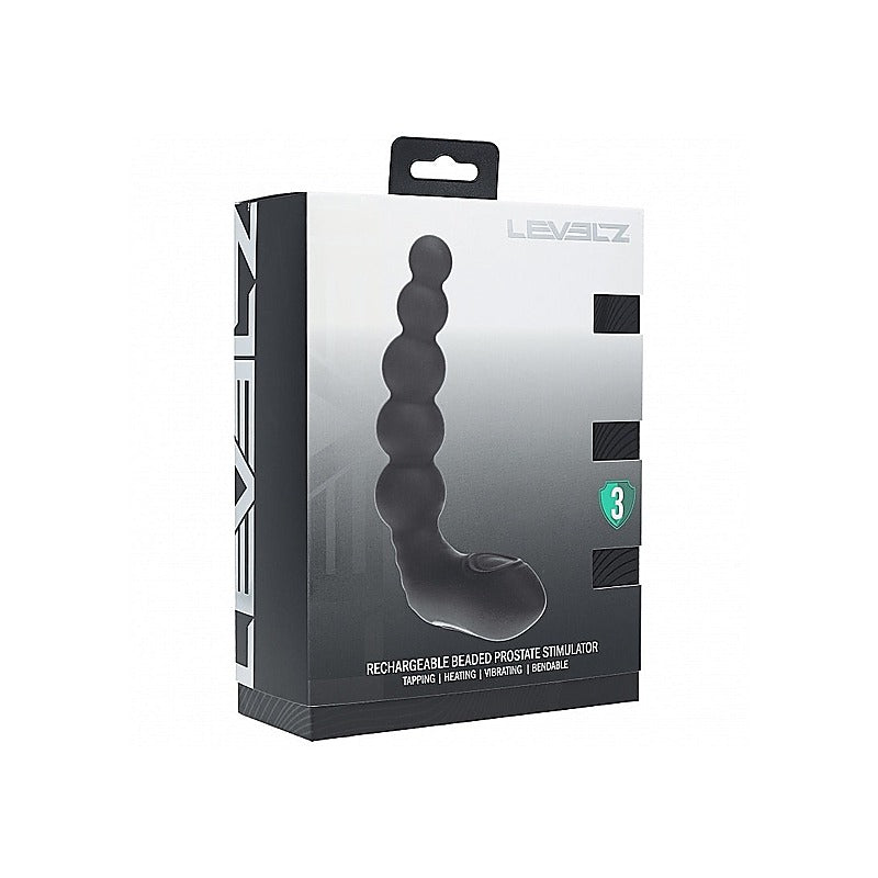 LEVELZ Rechargeable Heating Beaded Prostate Massager - Prostate Toys