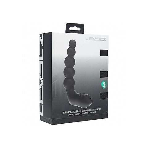 LEVELZ Rechargeable Heating Beaded Prostate Massager - Prostate Toys