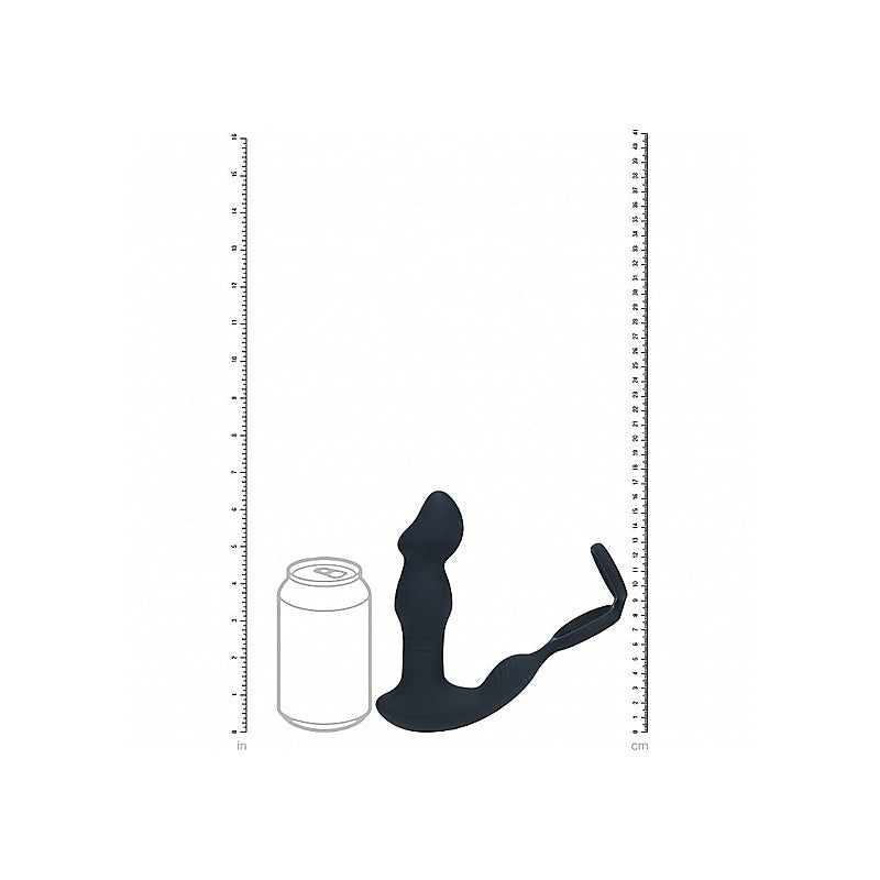 LEVELZ Remote Controlled Prostate Stimulator with Cock Ring - Prostate Toys