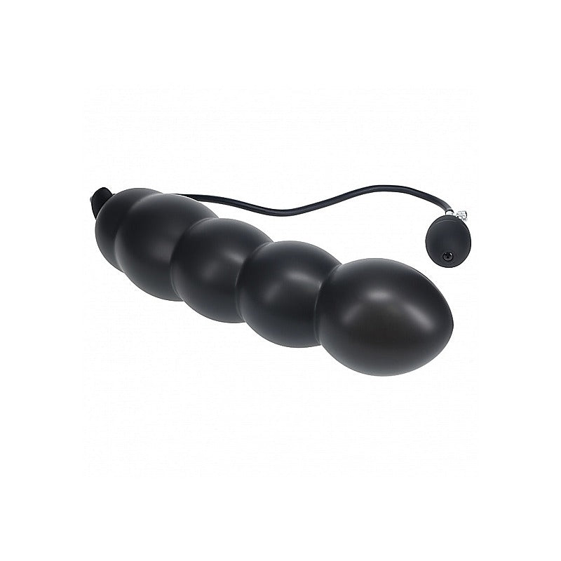 Shots LEVELZ Beaded Inflatable Silicone Anal Plug - Butt Plugs