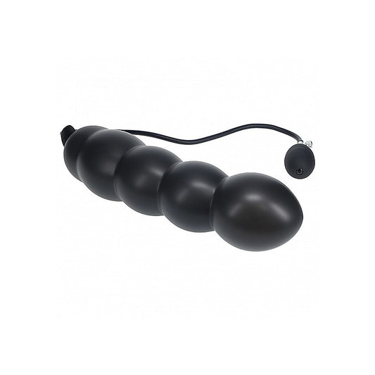 Shots LEVELZ Beaded Inflatable Silicone Anal Plug - Butt Plugs