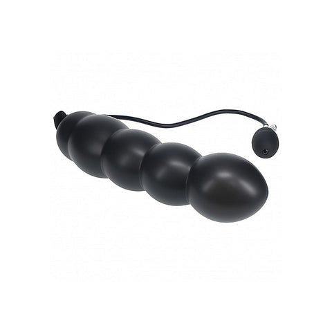 Shots LEVELZ Beaded Inflatable Silicone Anal Plug - Butt Plugs