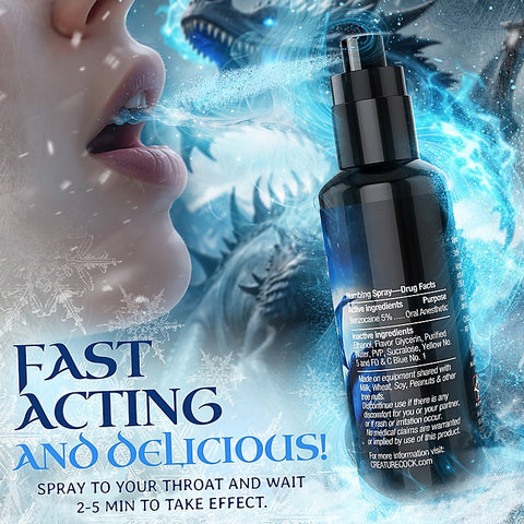Creature Cocks Deep Throat Spray by XR Brands - Delay and Excite Sprays
