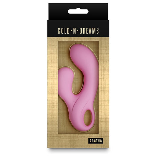 NS Novelties Gold-n-Dreams Agatha Rabbit Vibrator - Rabbit Vibrators