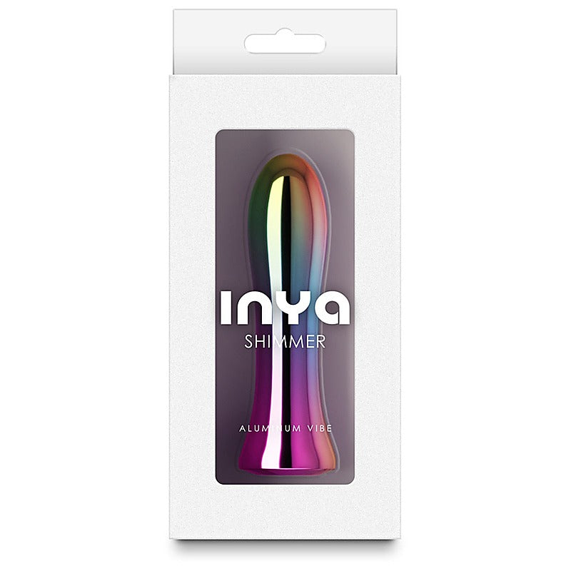 NS Novelties INYA Shimmer Metallic Bullet Vibrator - Bullet Vibrators