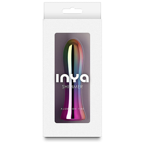 NS Novelties INYA Shimmer Metallic Bullet Vibrator - Bullet Vibrators