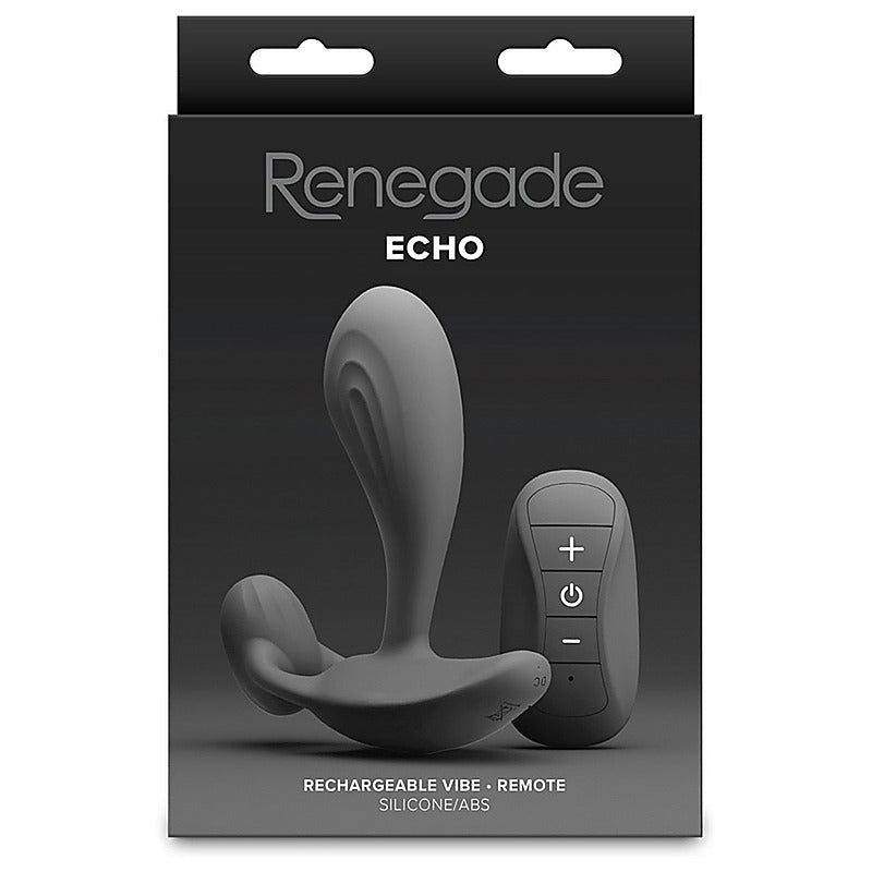NS Novelties Renegade Echo Vibrating Prostate Massager - Prostate Toys