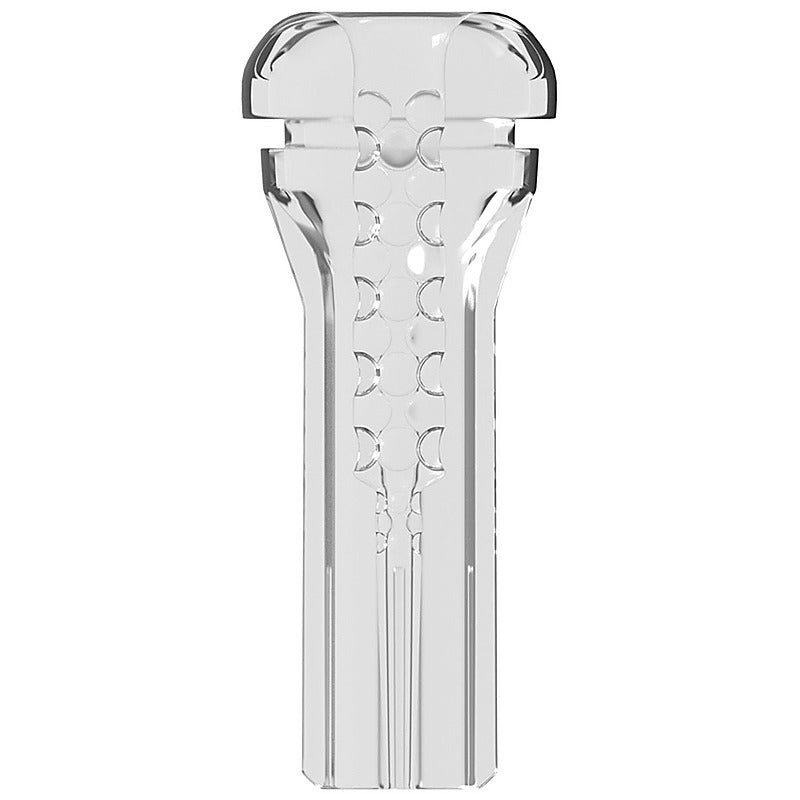 PDX Elite ViewTube See-Thru EZ-Grip Stroker - Masturbators and Strokers