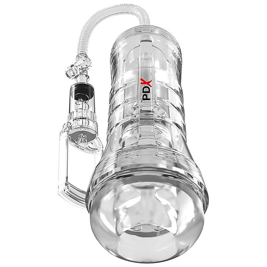 PDX Elite ViewTube Vac XXL Pump See-Thru EZ-Grip Pump Stroker - Masturbators and Strokers