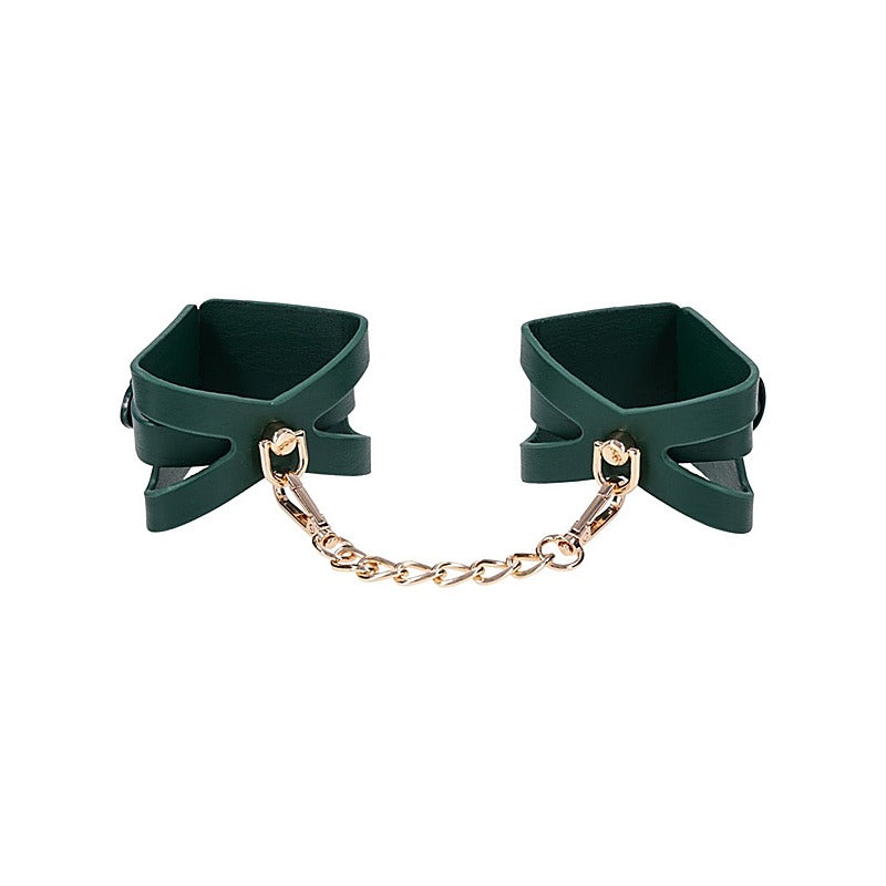 Indica Cutout Bondage Hand Cuffs by Sportsheets - Cuffs And Restraints