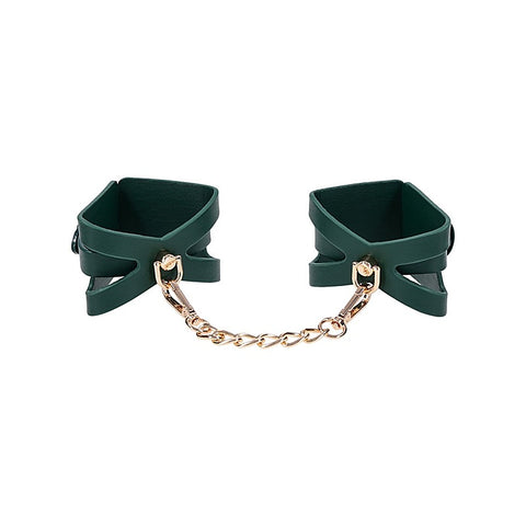 Indica Cutout Bondage Hand Cuffs by Sportsheets - Cuffs And Restraints