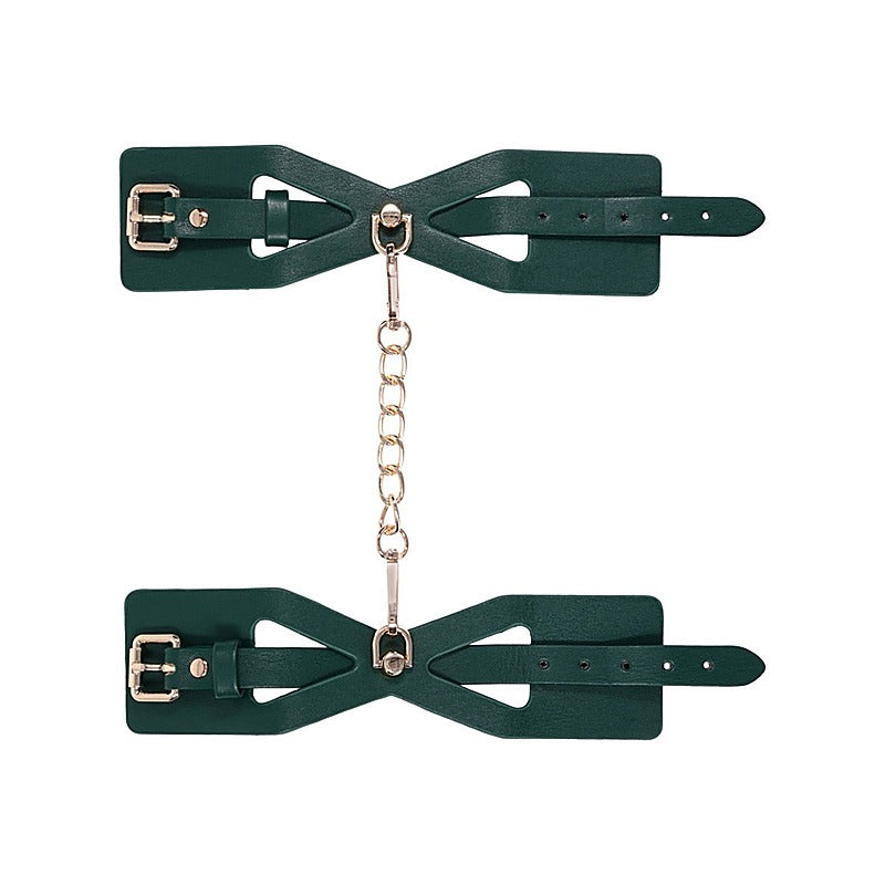 Indica Cutout Bondage Hand Cuffs by Sportsheets - Cuffs And Restraints