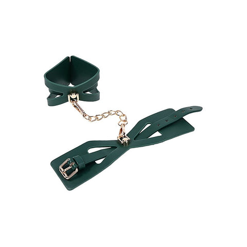 Indica Cutout Bondage Hand Cuffs by Sportsheets - Cuffs And Restraints
