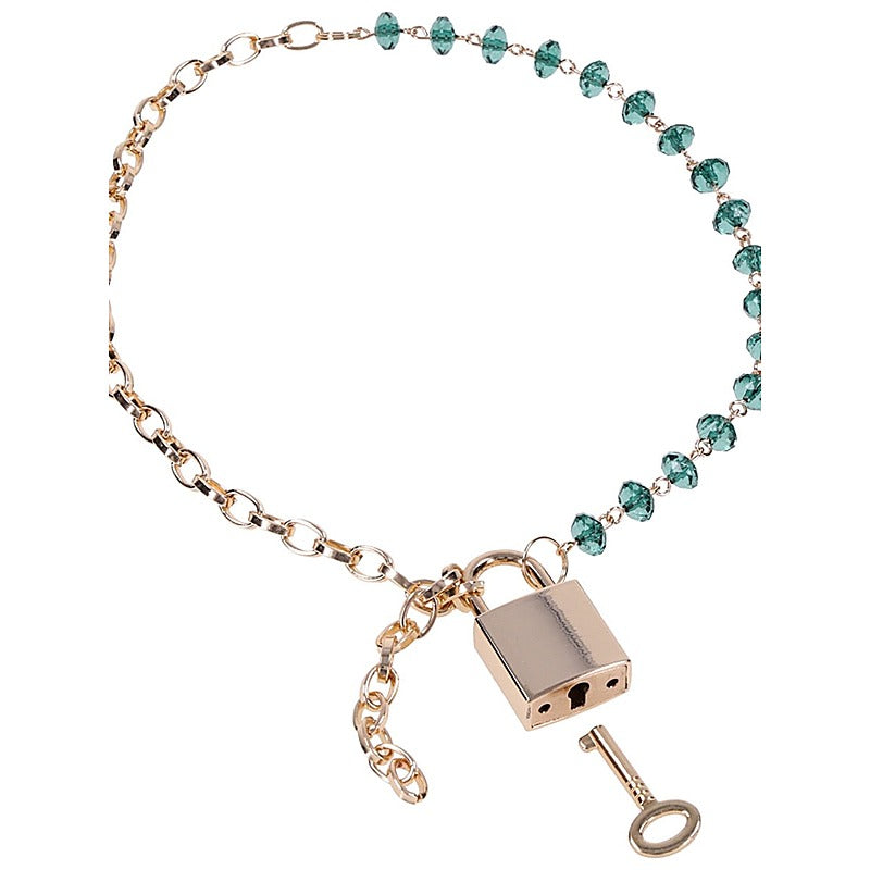 Sportsheets Indica Crystal Day Bondage Collar - Collars and Leads