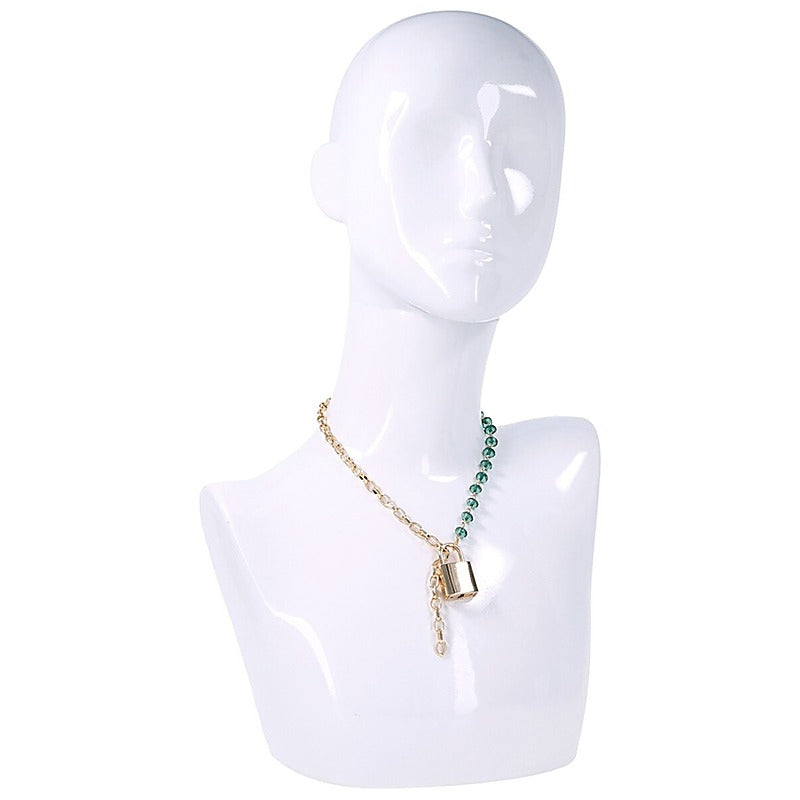 Sportsheets Indica Crystal Day Bondage Collar - Collars and Leads