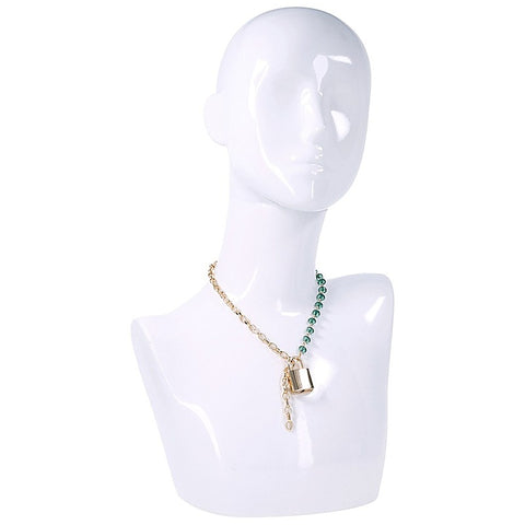 Sportsheets Indica Crystal Day Bondage Collar - Collars and Leads
