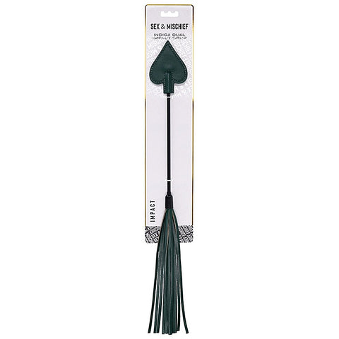 Indica Dual Impact Riding Crop by Sportsheets - Whips And Crops