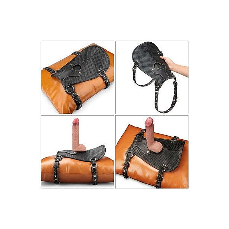 Rebellion Reign Adjustable Dildo Saddle by Lovetoy - Sex Furniture