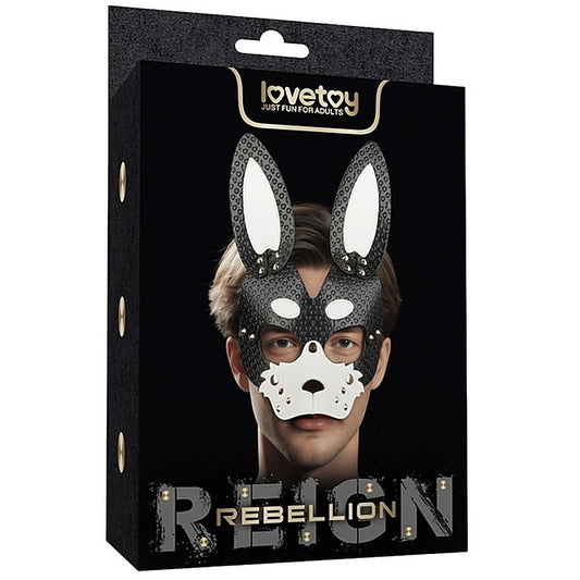 Lovetoy BDSM Play Adjustable Rebel Bunny Mask - Masks And Blindfolds